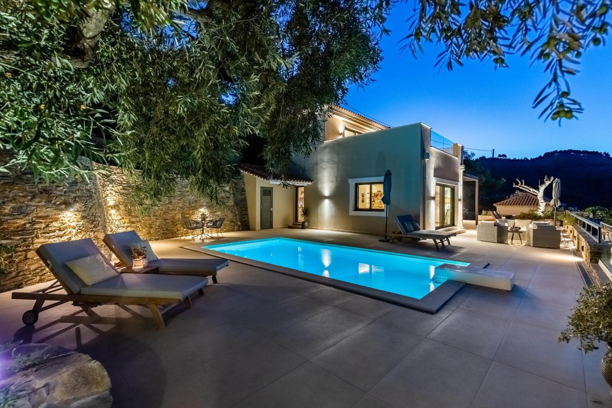 Villa Antigone Luxury Retreat Skopelos Exterior foto